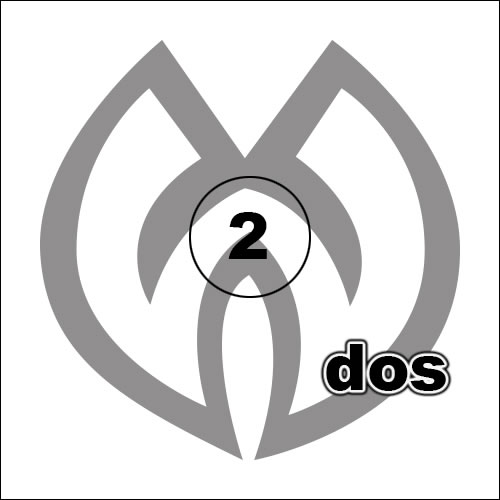 W dos logo